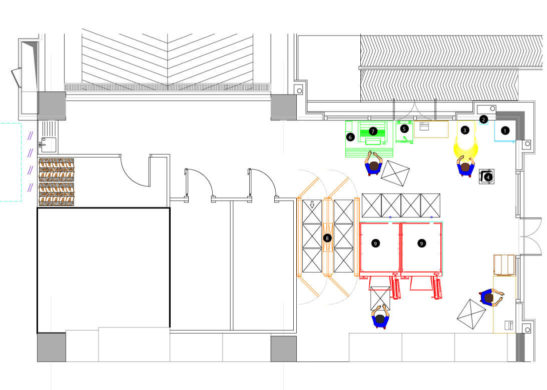 Baking area of 80 m²