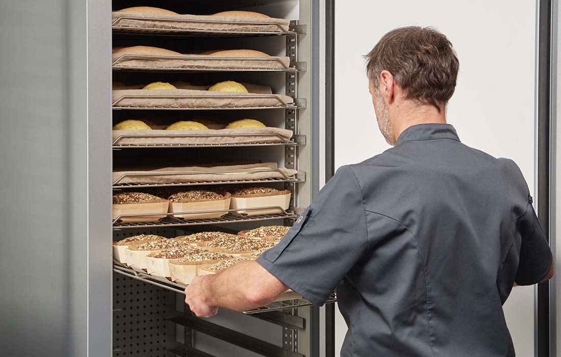 Reach-in dough-retarder ATHENA for the PANEOTRAD® process