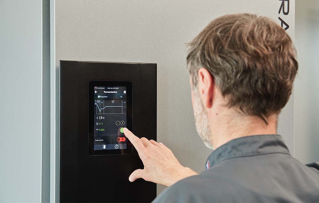 Reach-in dough-retarder ATHENA for the PANEOTRAD® process