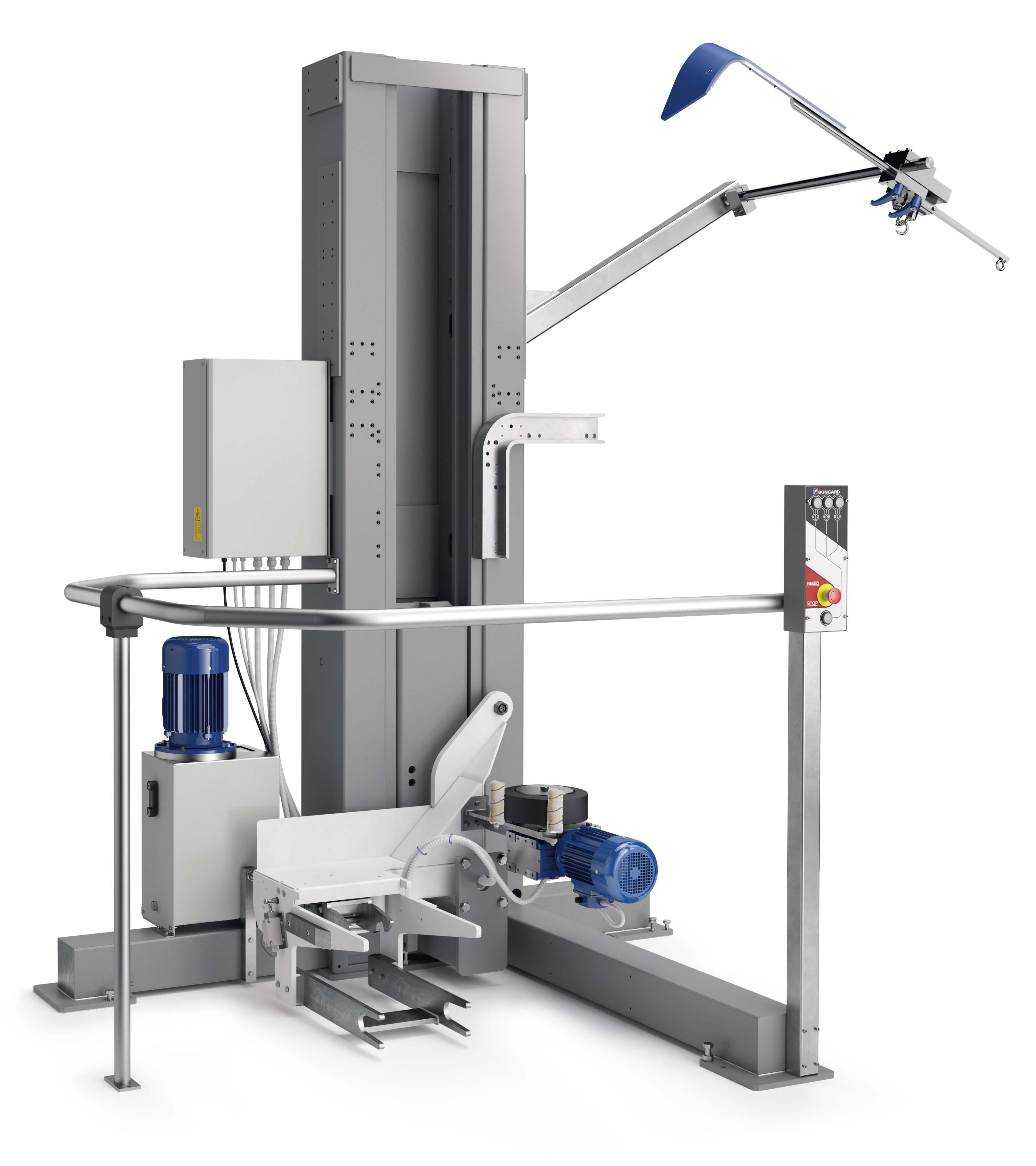 Élévateur basculeur de cuve vertical Tilti Evo